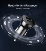 Choetech 20W Dual Port Car Charger – Fast Charging for Multiple Devices - Image 3