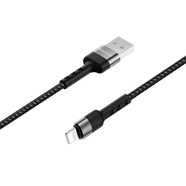 BOROFONE USB-A to Lightning Cable – High-Quality Charging Cable for iPhone